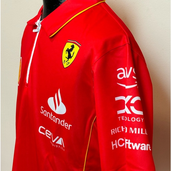 Formula 1 Jersey Ferrari Pirelli , Unisex - Picture 8 of 14